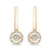 Thumbnail Image 2 of Previously Owned Diamonds in Rhythm 1/3 ct tw Earrings 10K Yellow Gold