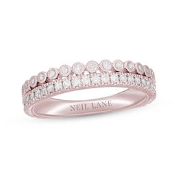 Previously Owned Neil Lane Diamond Anniversary Band 3/8 ct tw Round-cut 14K Rose Gold