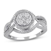 Thumbnail Image 1 of Previously Owned Diamond Ring 1/2 ct tw Round-cut 10K White Gold