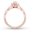 Thumbnail Image 2 of Previously Owned Neil Lane Engagement Ring 5/8 ct tw Princess-cut 14K Rose Gold