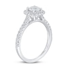 Thumbnail Image 2 of Previously Owned Lab-Grown Diamonds Engagement Ring 1 ct tw Round-cut 14K White Gold