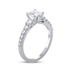Thumbnail Image 2 of Previously Owned Lab-Grown Diamonds Princess-Cut Engagement Ring 1-1/2 ct tw 14K White Gold