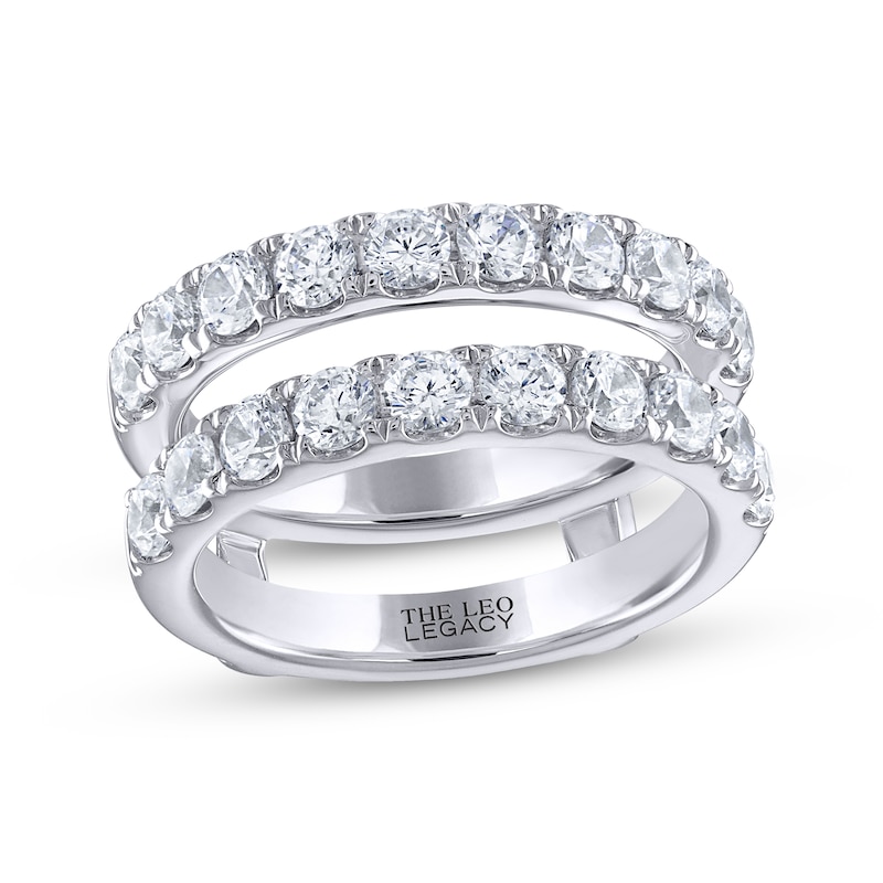 Main Image 1 of Previously Owned THE LEO Legacy Lab-Grown Diamond Enhancer Ring 2 ct tw 14K White Gold