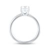 Thumbnail Image 3 of Previously Owned Lab-Grown Diamonds Solitaire Ring 1 ct tw Round-cut 14K White Gold (F/VS2)