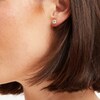 Thumbnail Image 4 of Previously Owned KAY Lab-Grown Diamonds Solitaire Stud Earrings 1 ct tw 14K White Gold (F/SI2)