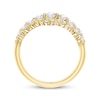 Thumbnail Image 3 of Previously Owned KAY Lab-Grown Diamonds Graduated Spiral Ring 3/4 ct tw 14K Yellow Gold
