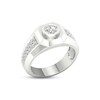 Thumbnail Image 2 of Previously Owned Men's KAY Lab-Grown Diamonds Ring 1-1/4 ct tw 14K White Gold