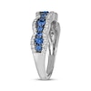 Thumbnail Image 2 of Previously Owned Le Vian Sapphire Waterfall Ring 1/3 ct tw Diamonds 14K Vanilla Gold