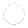Thumbnail Image 1 of Previously Owned KAY Lab-Grown Diamonds Riviera Necklace 5 ct tw 10K White Gold 17&quot;