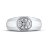 Thumbnail Image 3 of Previously Owned Men's Lab-Grown Diamonds Round-Cut Wedding Band 1 ct tw 14K White Gold