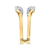 Thumbnail Image 3 of Previously Owned Diamond Enhancer Ring 3/8 ct tw 14K Two-Tone Gold