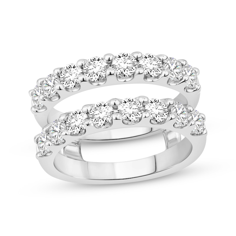 Main Image 1 of Previously Owned Lab-Grown Diamonds Enhancer Ring 2 ct tw 14K White Gold