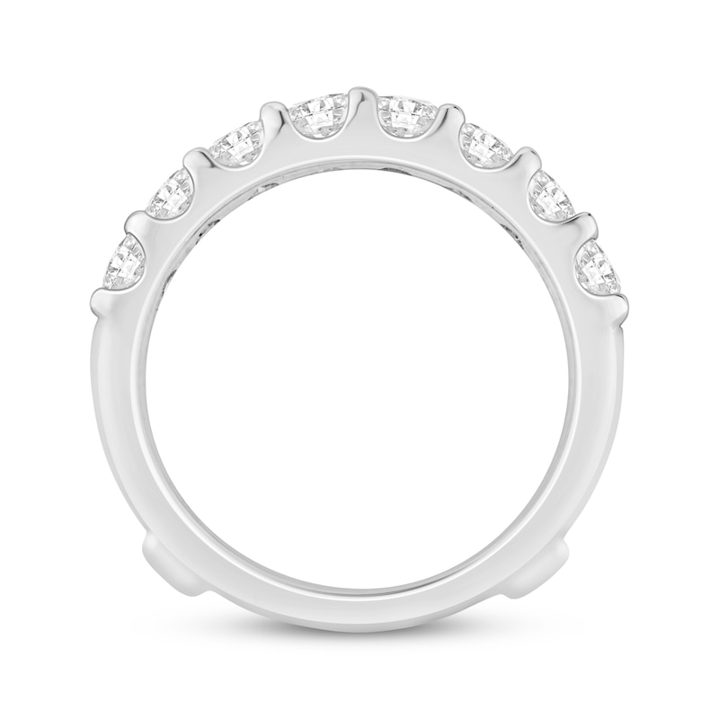 Main Image 3 of Previously Owned Lab-Grown Diamonds Enhancer Ring 2 ct tw 14K White Gold