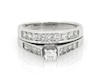 Thumbnail Image 1 of Previously Owned Round-Cut Diamond Bridal Set 1 ct tw 14K White Gold Size 7.75