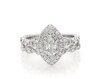 Thumbnail Image 1 of Previously Owned Monique Lhuillier Bliss Marquise-Cut Diamond Bridal Set 1-1/2 ct tw 18K White Gold Size 5.75