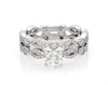 Thumbnail Image 1 of Previously Owned Round-Cut Diamond Bridal Set 1-1/4 ct tw 14K White Gold Size 4.5
