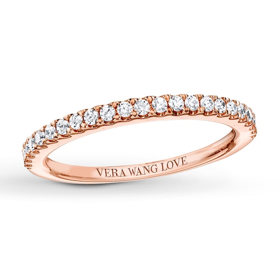 Previously Owned Diamond Wedding Band 1/4 ct tw 14K Rose Gold