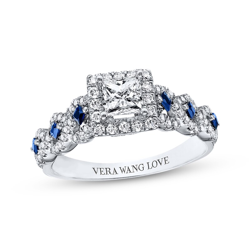 Main Image 1 of Previously Owned Diamond Engagement Ring 1 ct tw 14K White Gold