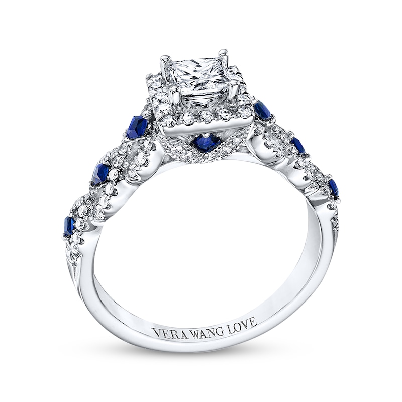 Main Image 2 of Previously Owned Diamond Engagement Ring 1 ct tw 14K White Gold