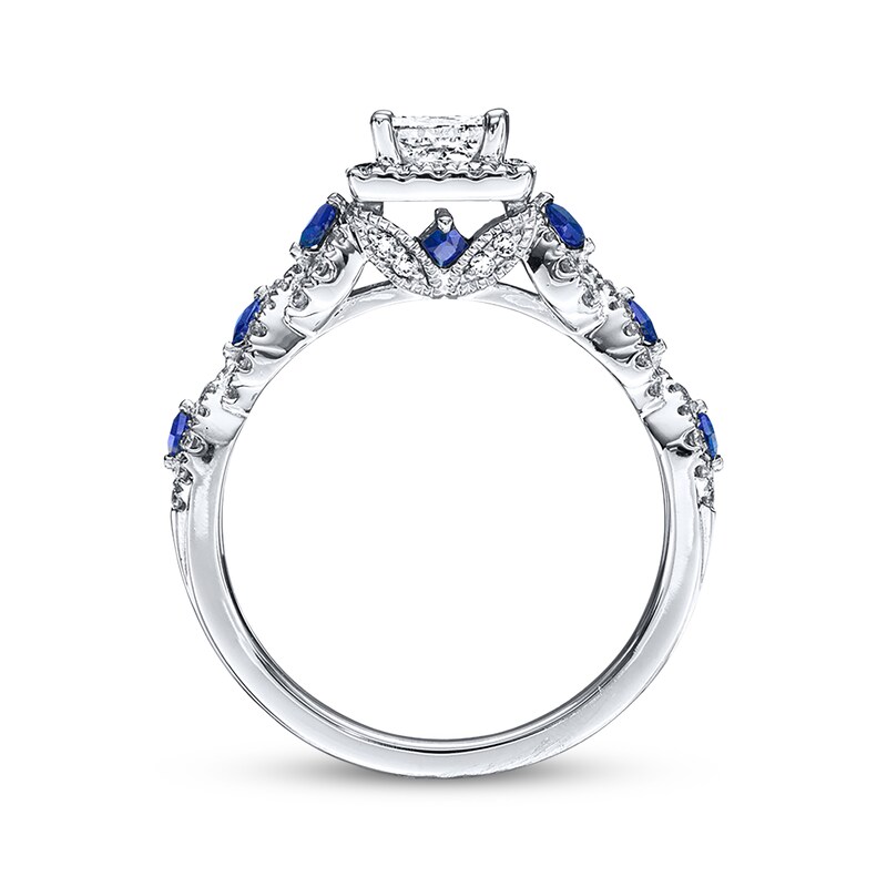 Main Image 3 of Previously Owned Diamond Engagement Ring 1 ct tw 14K White Gold