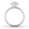 Thumbnail Image 2 of Previously Owned Diamond Engagement Ring 5/8 ct tw Round-cut 14K White Gold