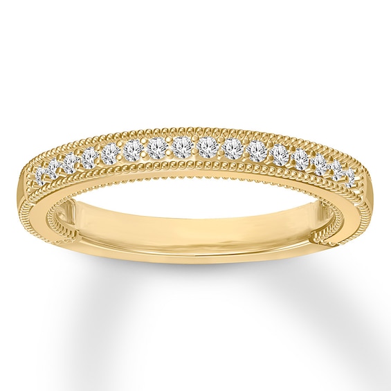 Previously Owned Diamond Wedding Band 1/5 ct tw 14K Yellow Gold
