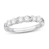 Thumbnail Image 1 of Previously Owned Diamond Anniversary Ring 5/8 ct tw Round-Cut 10K White Gold