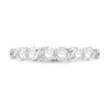 Thumbnail Image 3 of Previously Owned Diamond Anniversary Ring 5/8 ct tw Round-Cut 10K White Gold