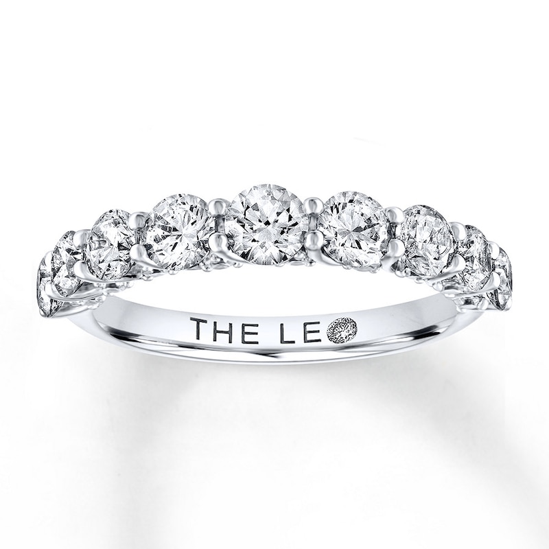 Main Image 1 of Previously Owned THE LEO Diamond Band 1-3/4 ct tw Round-cut 14K White Gold