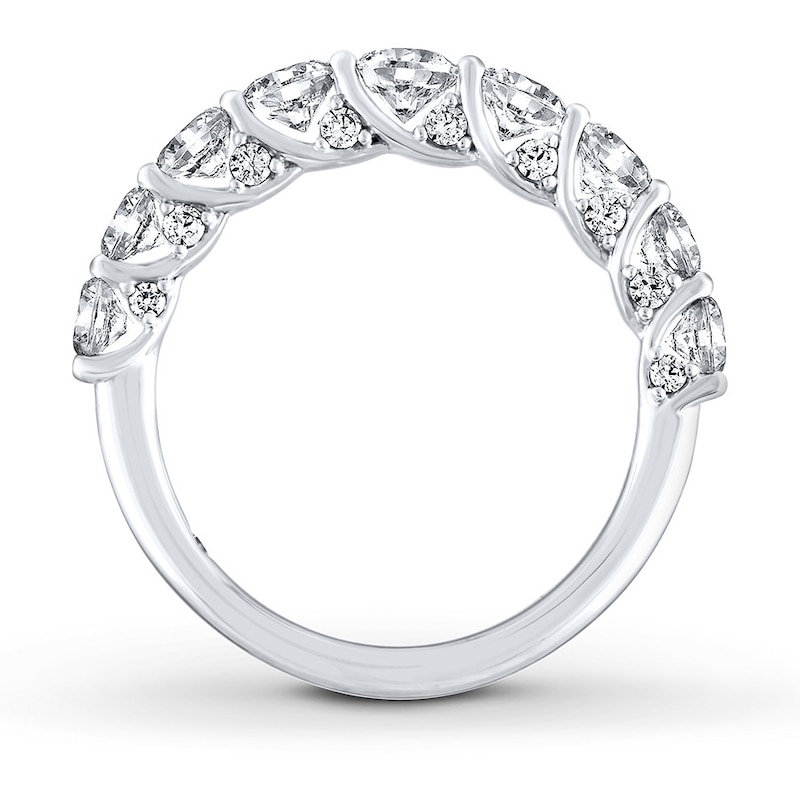 Main Image 2 of Previously Owned THE LEO Diamond Band 1-3/4 ct tw Round-cut 14K White Gold