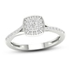 Thumbnail Image 1 of Previously Owned Diamond Promise Ring 1/4 ct tw Round-cut 10K White Gold