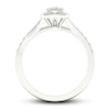 Thumbnail Image 3 of Previously Owned Diamond Promise Ring 1/4 ct tw Round-cut 10K White Gold