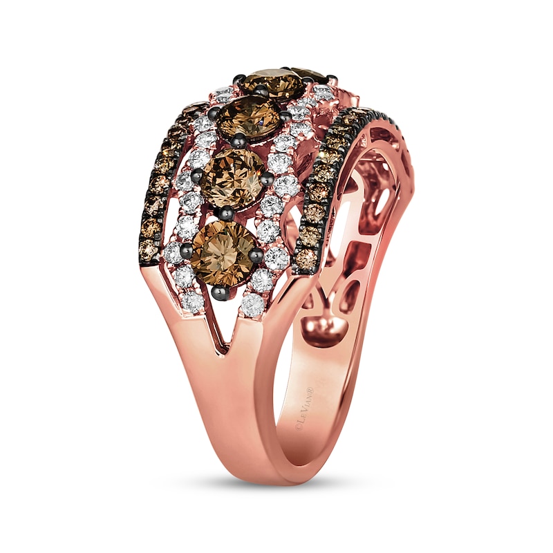 Main Image 2 of Previously Owned Le Vian Diamond Ring 1-7/8 ct tw 14K Strawberry Gold