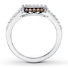 Thumbnail Image 2 of Previously Owned Le Vian Vanilla Diamonds 1/4 ct tw Wedding Band 14K Gold