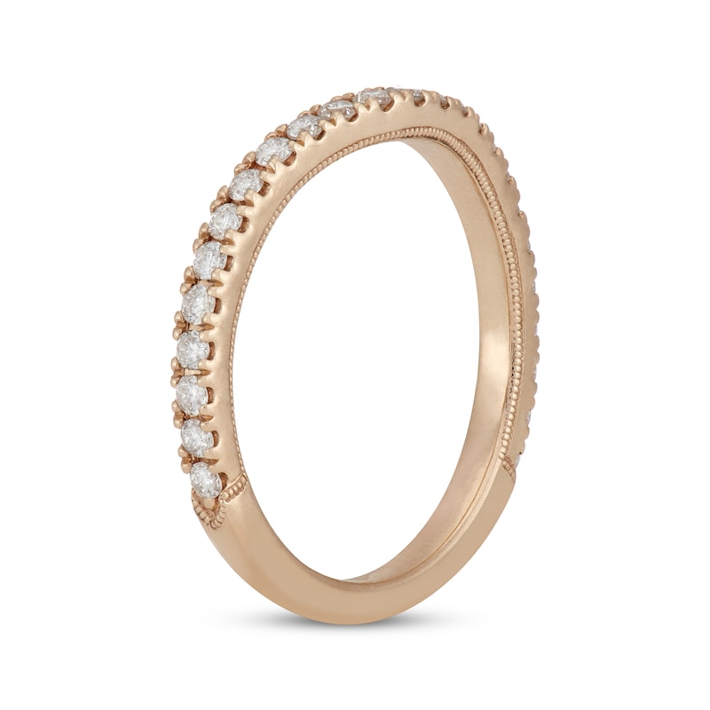 Main Image 2 of Previously Owned Neil Lane Contoured Diamond Wedding Band 3/8 ct tw 14K Yellow Gold