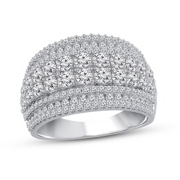 Previously Owned Diamond Ring 2 ct tw Round-cut 10K White Gold