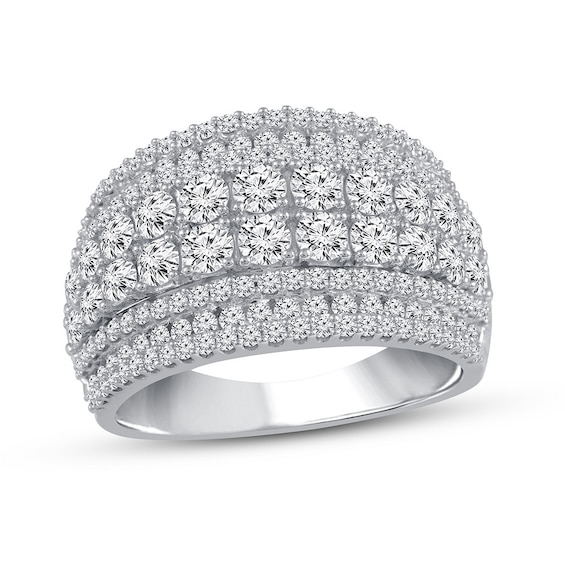 Previously Owned Diamond Ring 2 ct tw Round-cut 10K White Gold