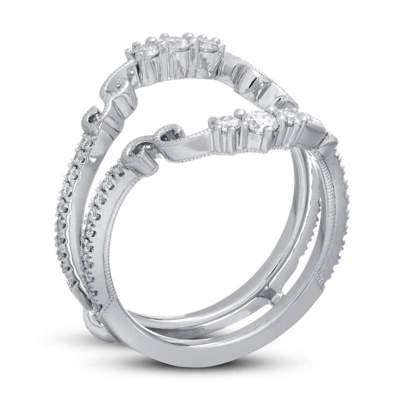 Main Image 2 of Previously Owned Neil Lane Diamond Enhancer Band 1/2 ct tw Round-cut 14K White Gold