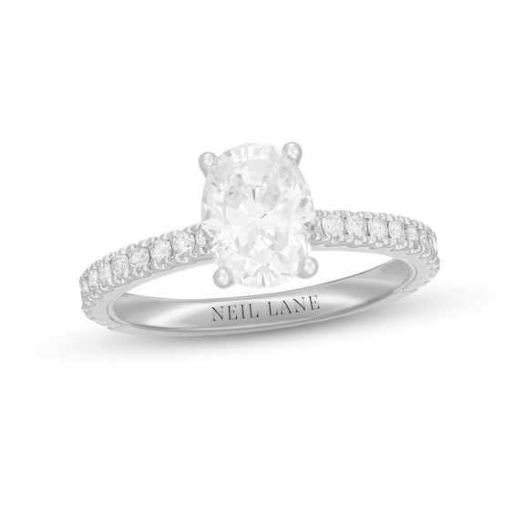 Previously Owned Neil Lane Diamond Engagement Ring 1-7/8 ct tw 14K White Gold