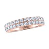 Thumbnail Image 1 of Previously Owned THE LEO Ideal Cut Diamond Anniversary Ring 1 ct tw 14K Rose Gold