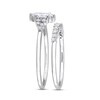 Thumbnail Image 2 of Previously Owned Diamond Bridal Set 5/8 ct tw Marquise & Round-cut 14K White Gold