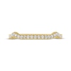 Thumbnail Image 3 of THE LEO Ideal Cut Round-Cut Diamond Wedding Band 1/5 ct tw 14K Yellow Gold