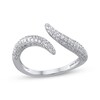 Thumbnail Image 1 of Diamond Bypass Deconstructed Ring 1/2 ct tw 10K White Gold