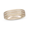 Thumbnail Image 1 of Neil Lane Men’s Round-cut Diamond Wedding Band 1/2 ct tw 14K Yellow Gold