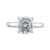 Thumbnail Image 4 of Lab-Grown Diamonds Solitaire Engagement Ring 3 ct tw 14K White Gold (F/SI2)