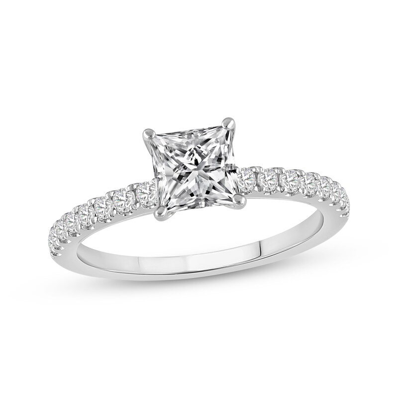 LabCreated Diamonds by KAY PrincessCut Diamond Engagement Ring 11/3