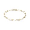 Thumbnail Image 0 of Stirrup Link Bracelet 10K Yellow Gold 8"