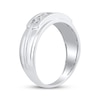 Thumbnail Image 2 of Now + Forever Men's Diamond Wedding Band 1/2 ct tw 10K White Gold