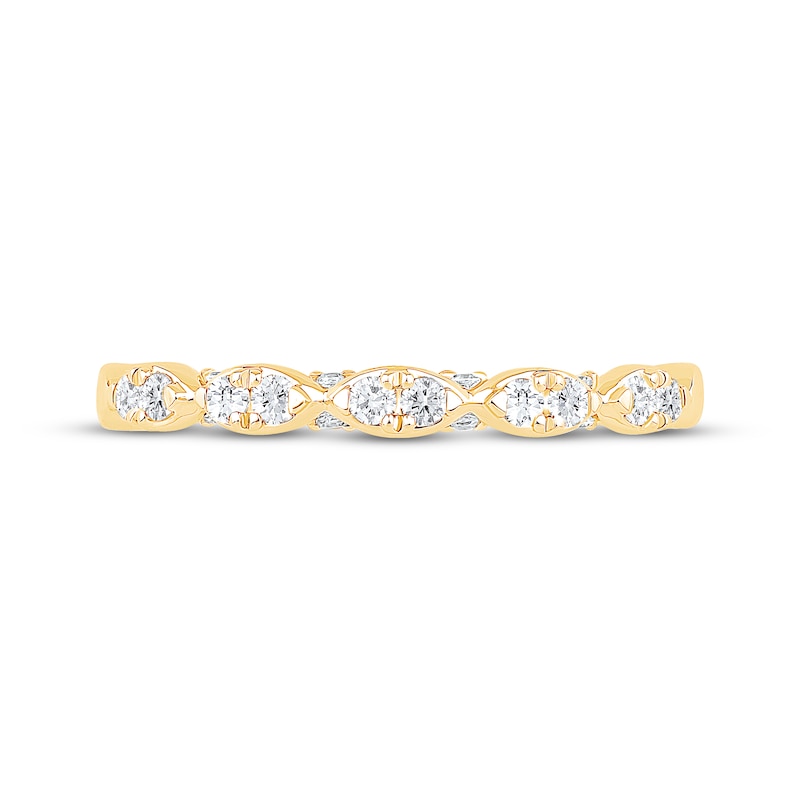Main Image 3 of Previously Owned Diamond Stackable Anniversary Ring 1/4 ct tw 10K Yellow Gold