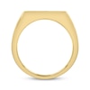 Thumbnail Image 3 of Previously Owned Men's Diamond Double Row Wedding Ring 2 ct tw 10K Yellow Gold